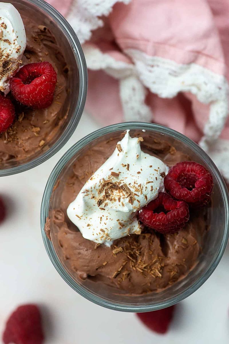 Keto Chocolate Mousse Cups