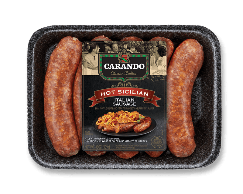 Carando Hot Sicilian Italian Sausage