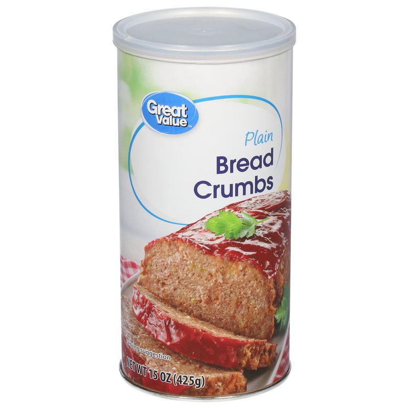 Bread crumbs in a canister