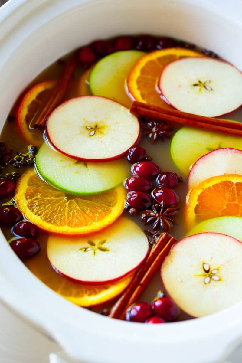 Slow-Cooker Spiced Cider (Or Hot Punch)