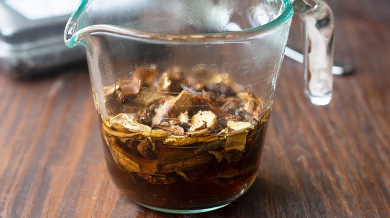 Dried mushrooms are flavor bombs