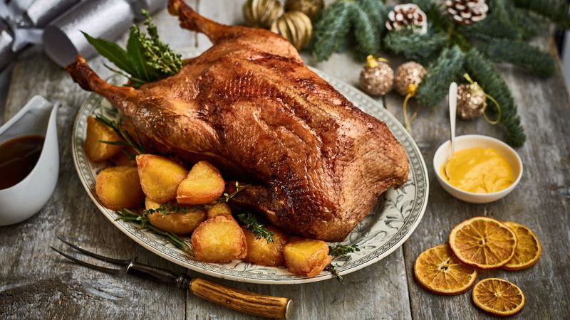 Gänsebraten (roast goose) outside holiday season