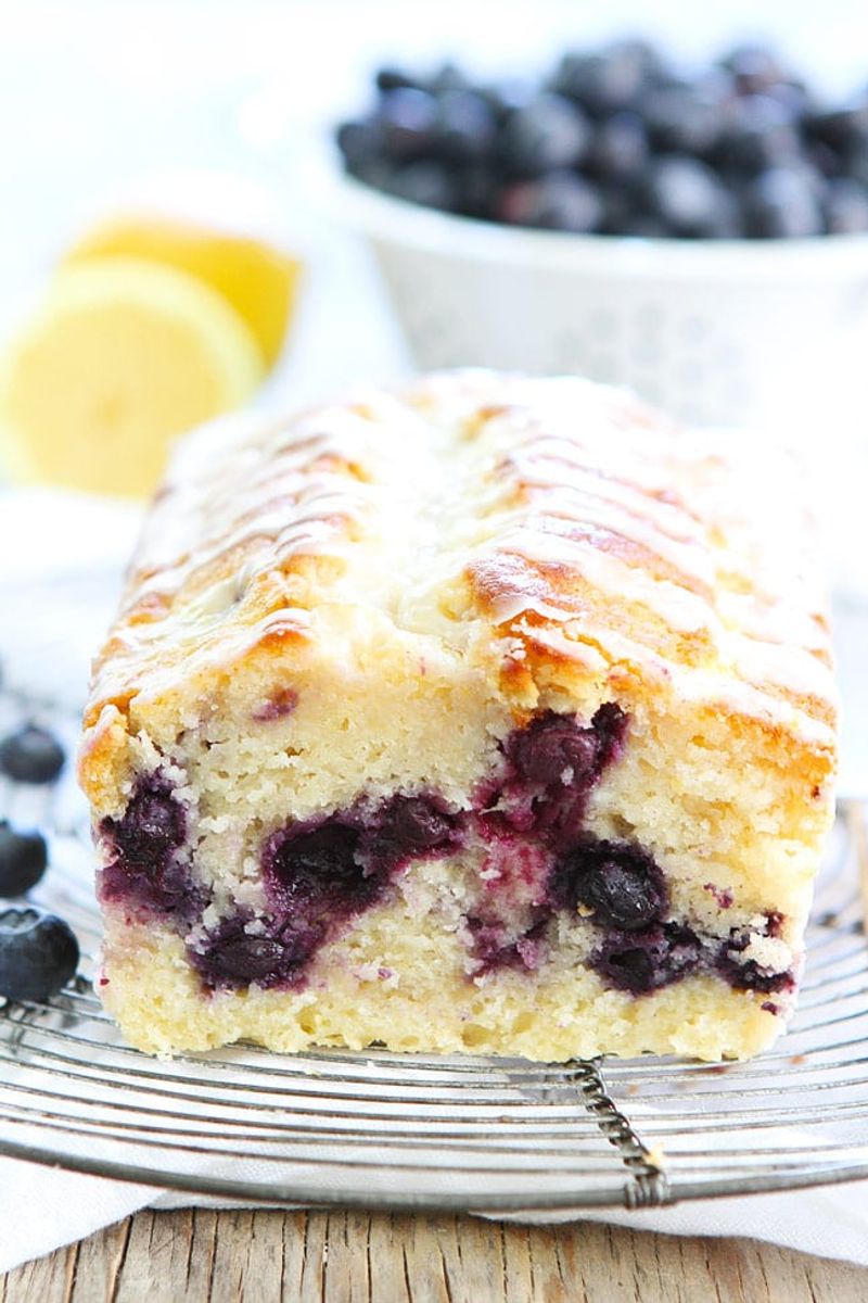Lemon Blueberry Loaf Cake