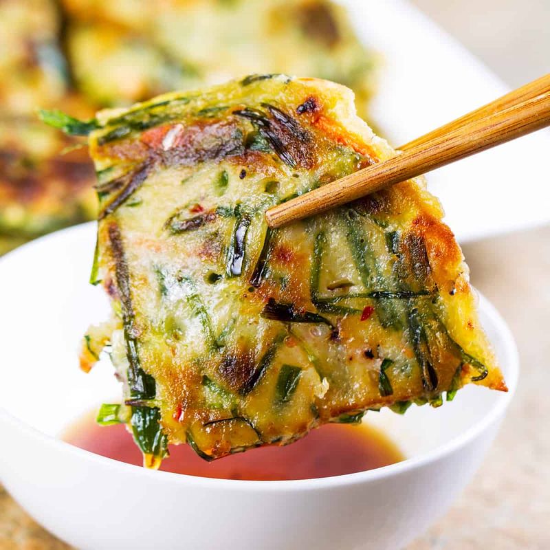Korean Scallion Pancakes