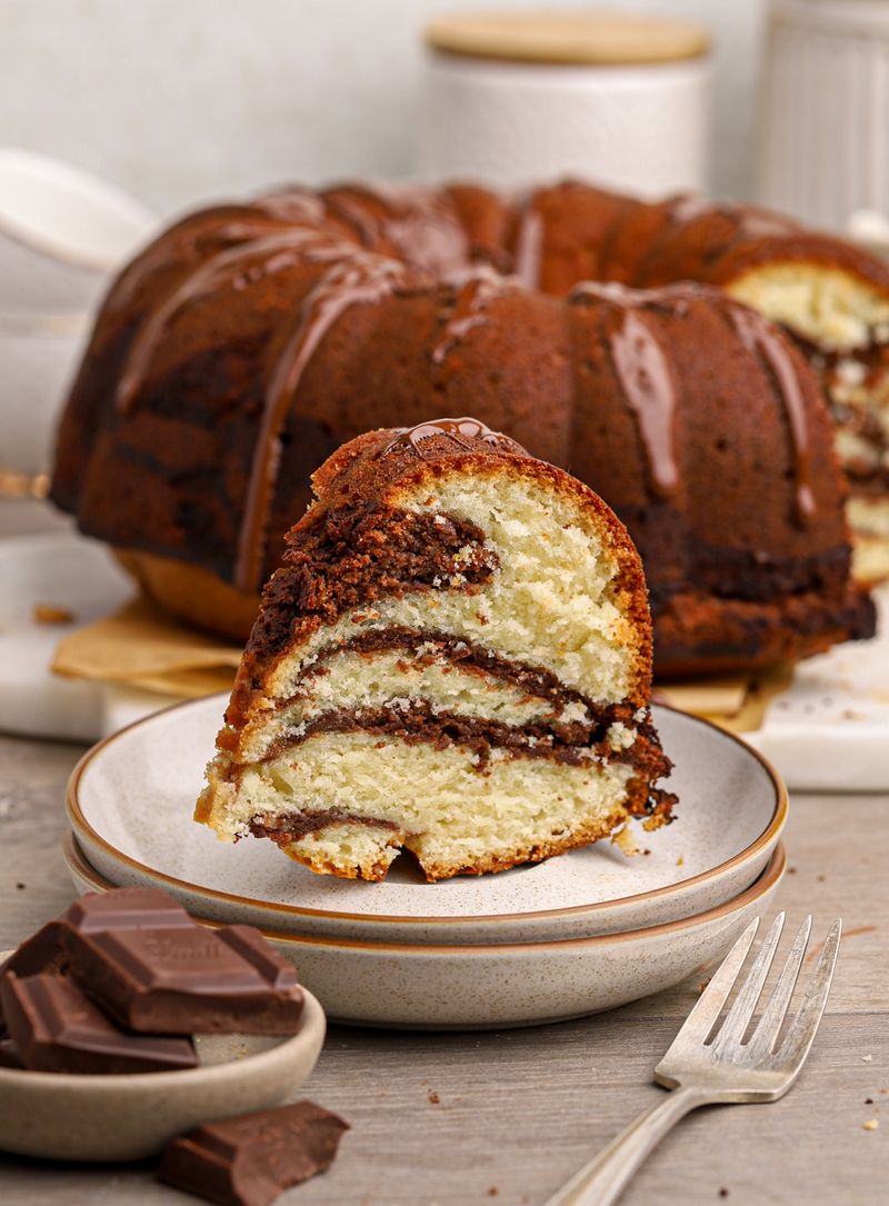Marble Swirl Bundt