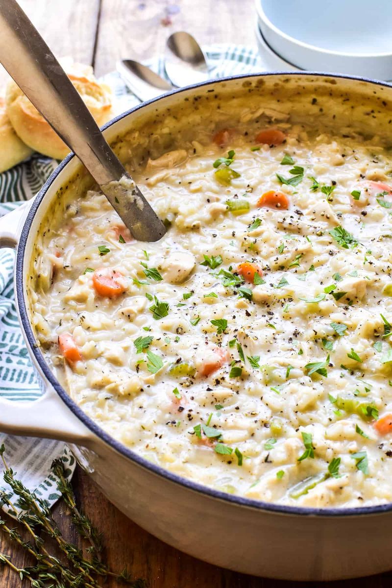 Country-Style Chicken and Rice Stew