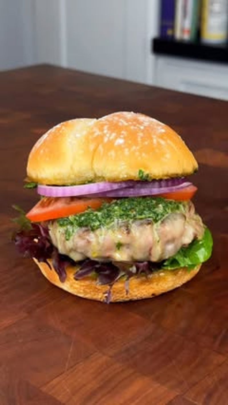 The Argentinian Chimichurri Burger