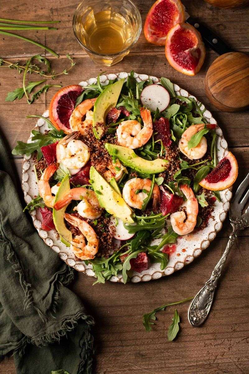 Quinoa Shrimp Salad