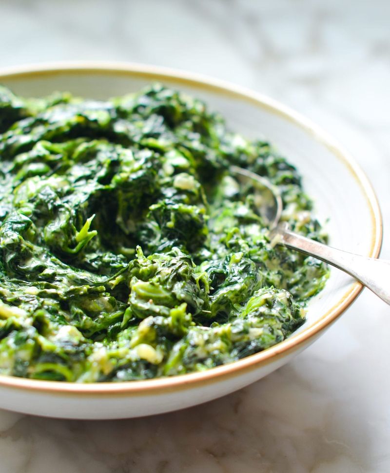 Creamed Spinach Side