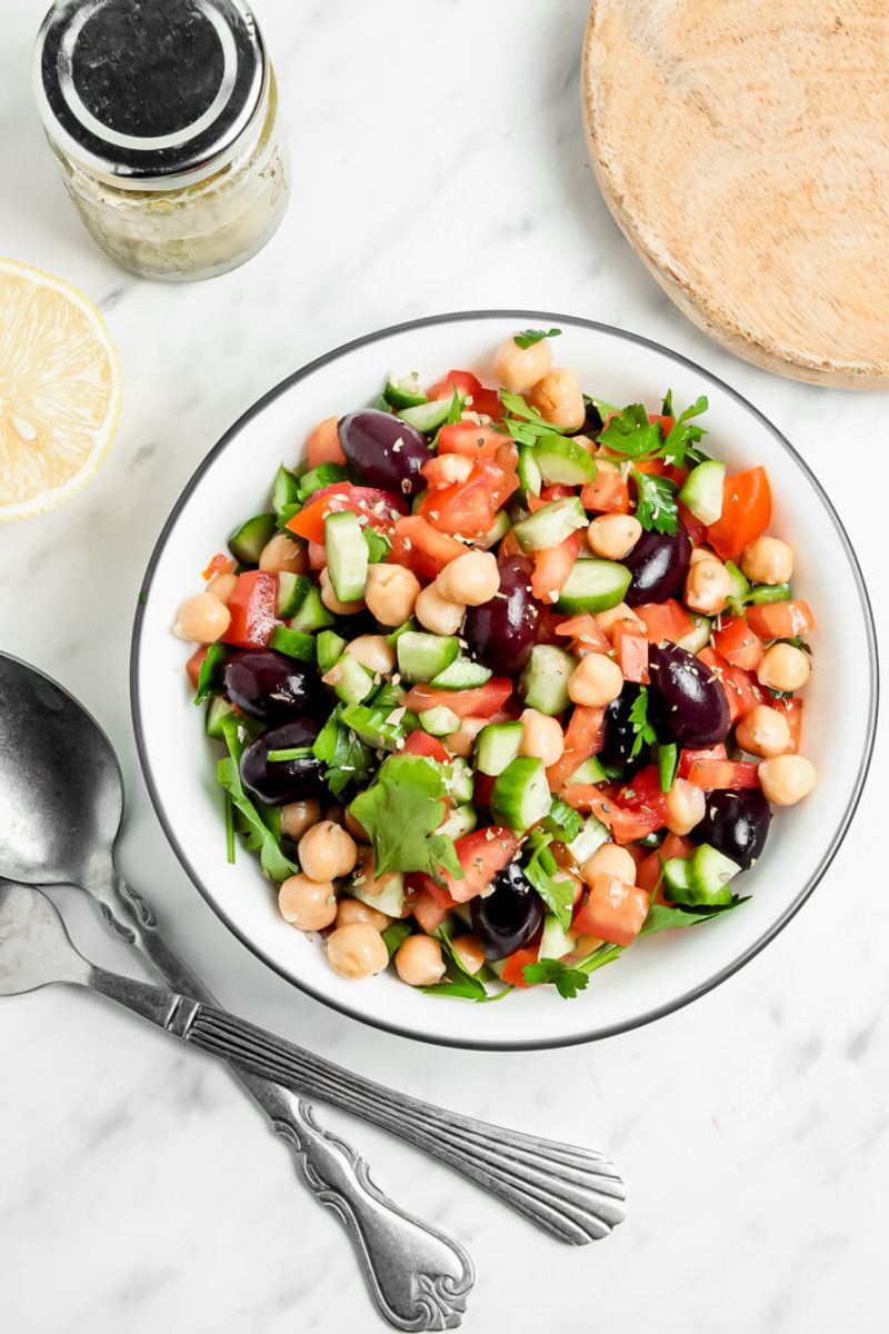 Greek Chickpea Salad