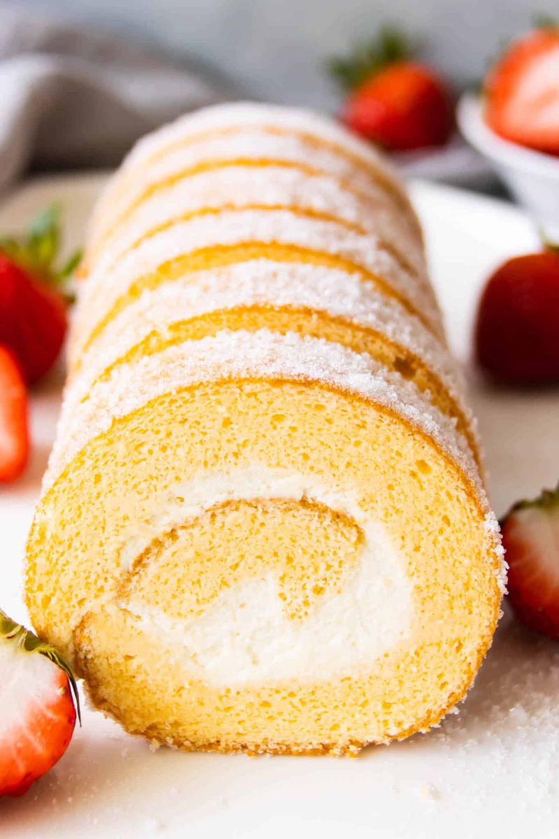 Classic Vanilla Swiss Roll