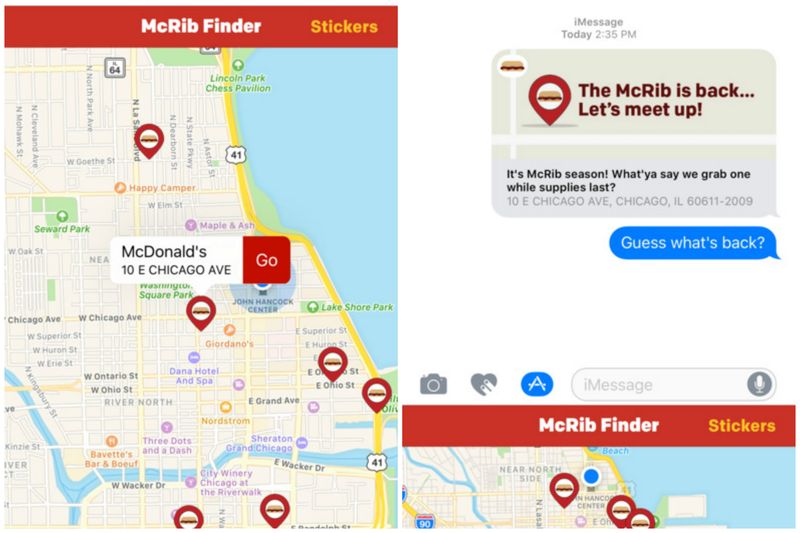 Dedicated fans created McRib locator maps