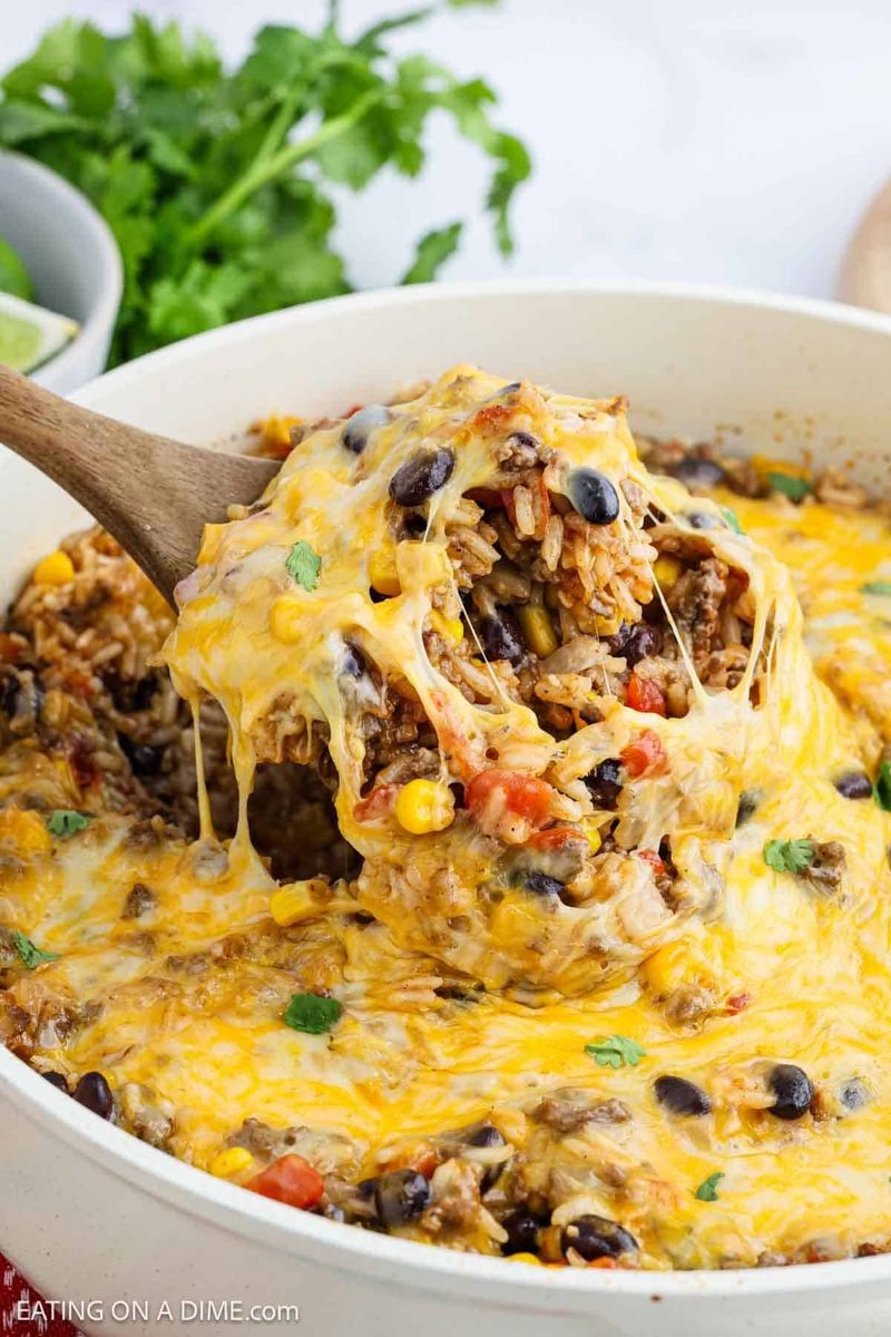 Enchilada Rice Casserole