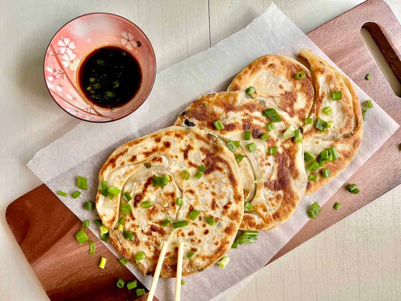 Chinese Scallion Pancakes