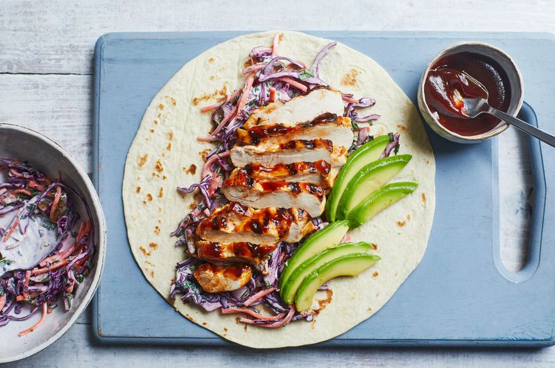 BBQ Chicken Wraps