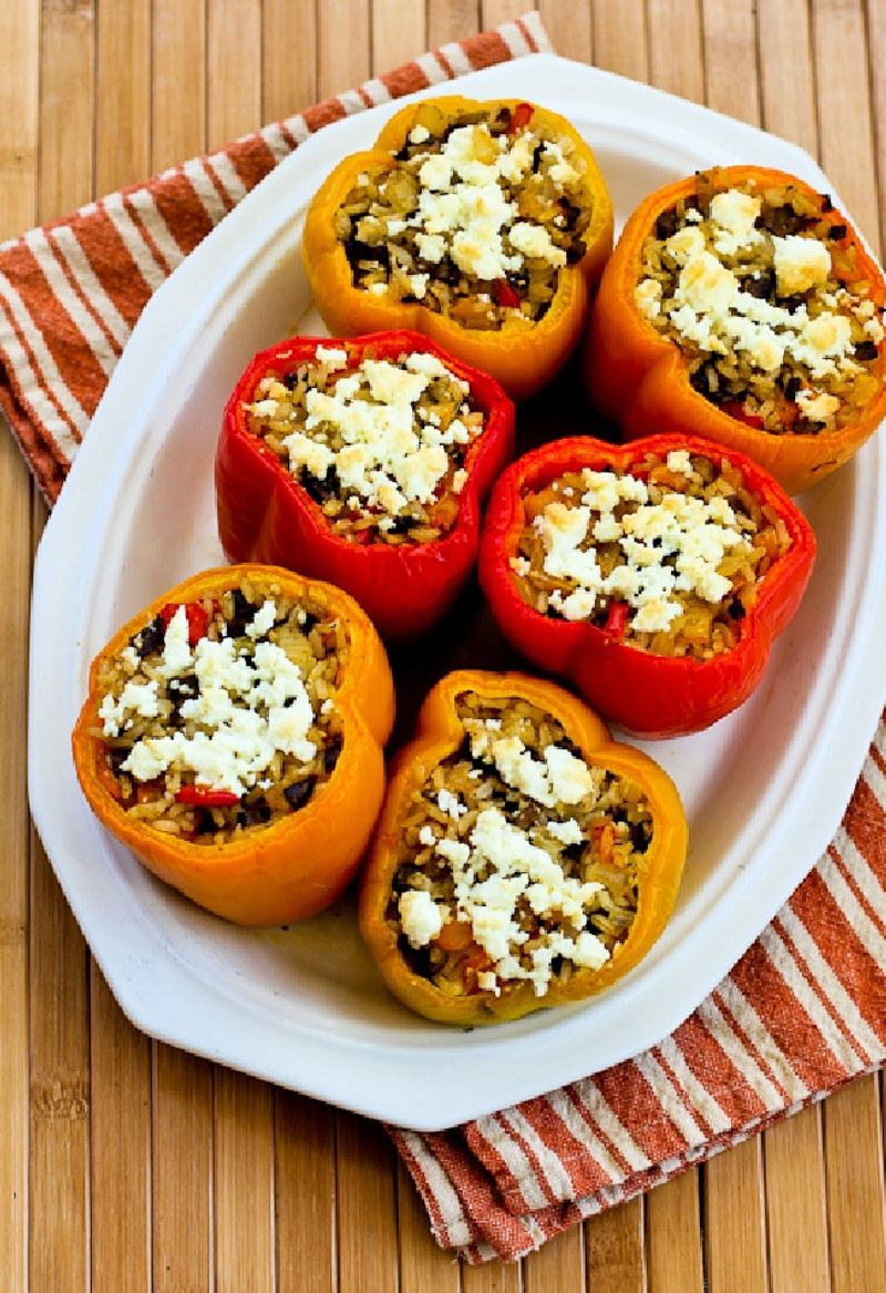 Stuffed bell peppers