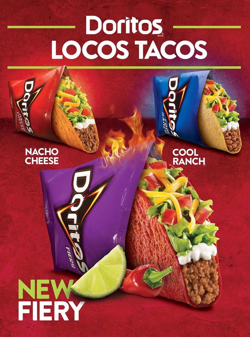 Cool Ranch Doritos Locos Taco