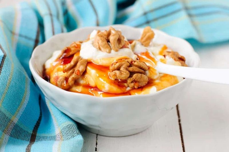 Yogurt and honey