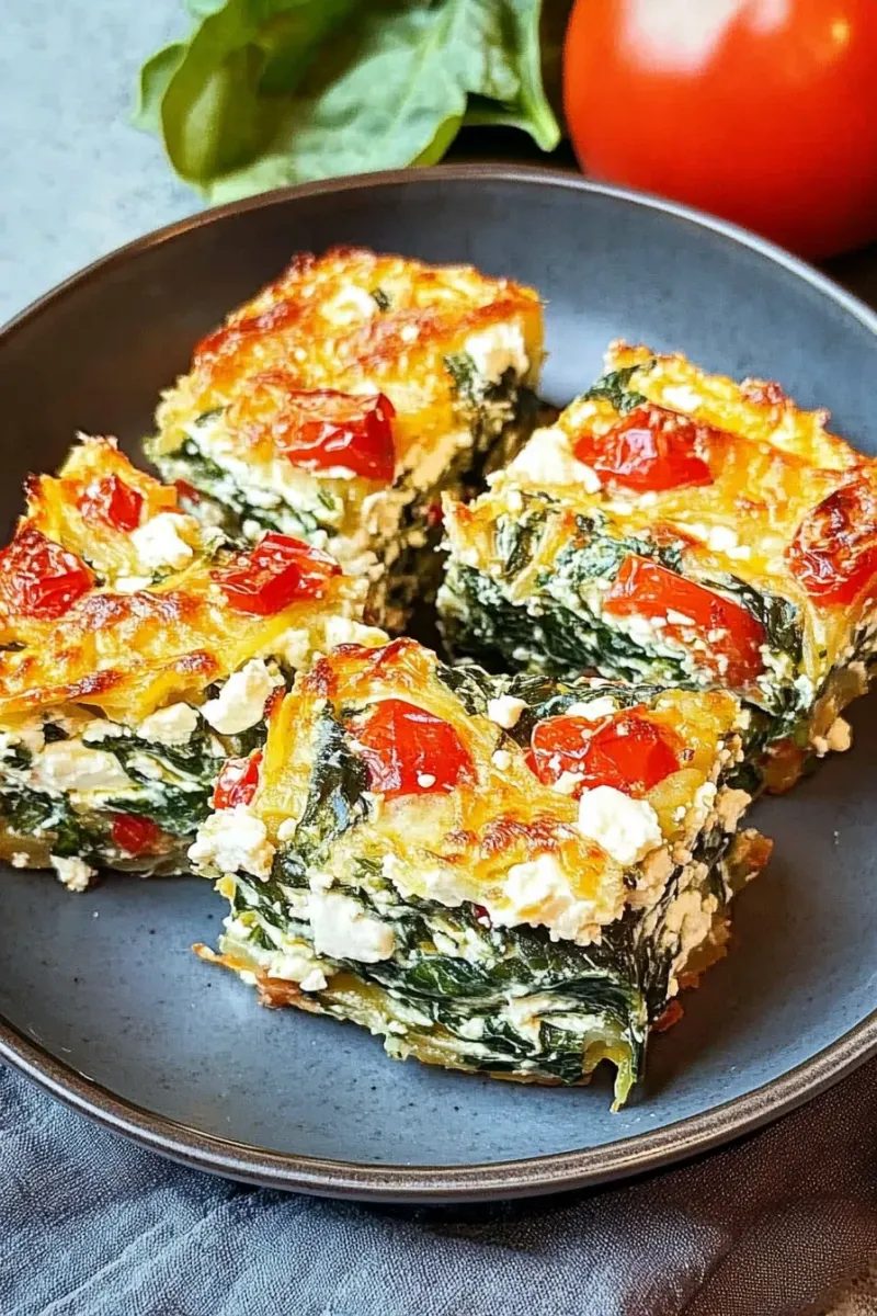 Spinach Feta Turkey Lasagna