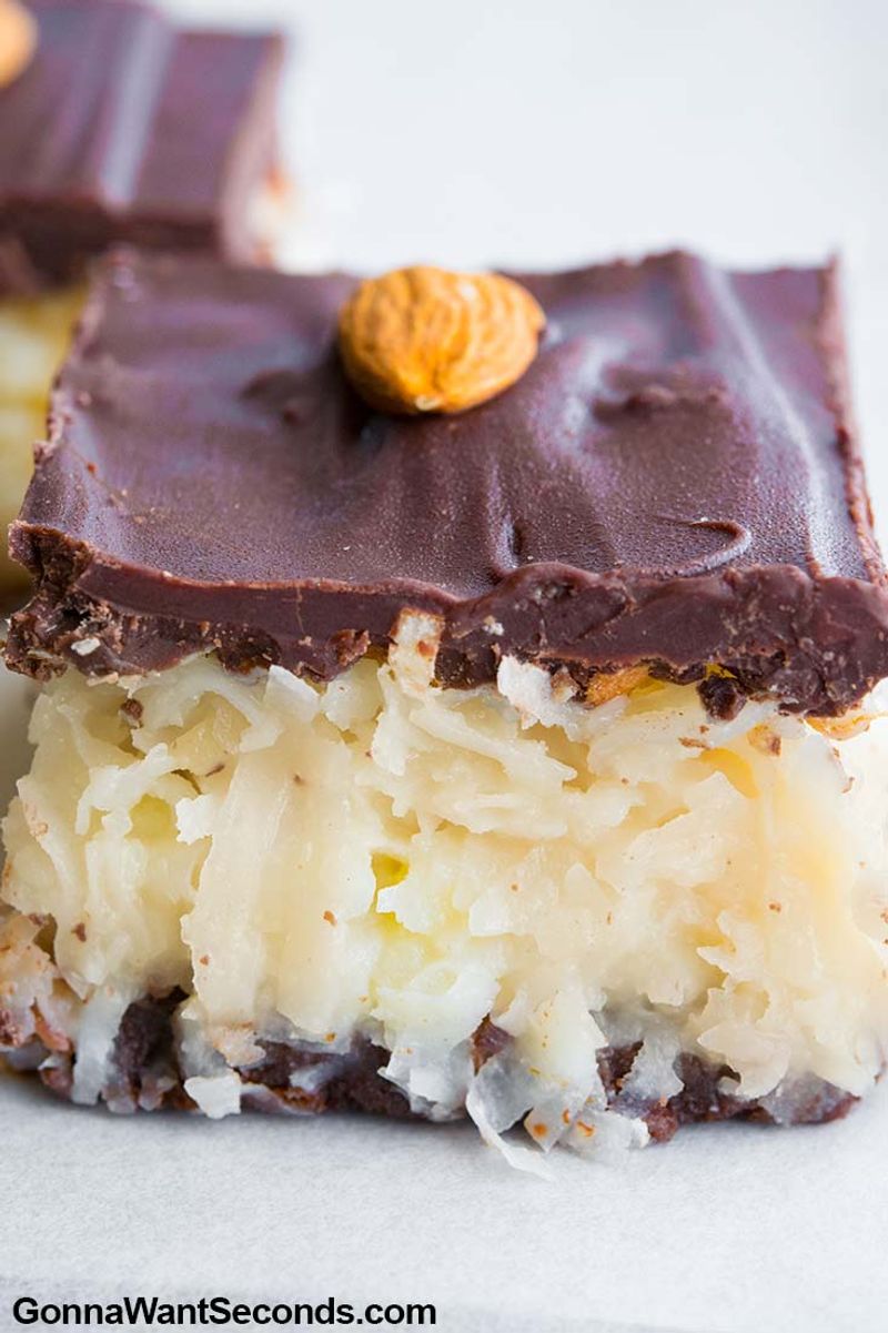 Almond Joy Coconut Bars