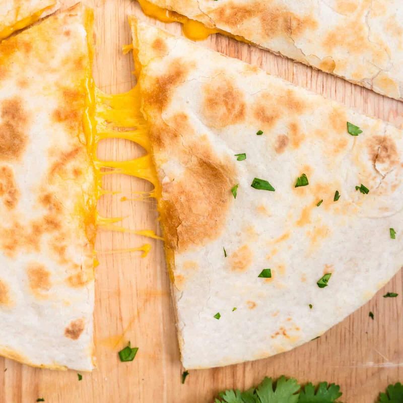 Mini Quesadilla Triangles