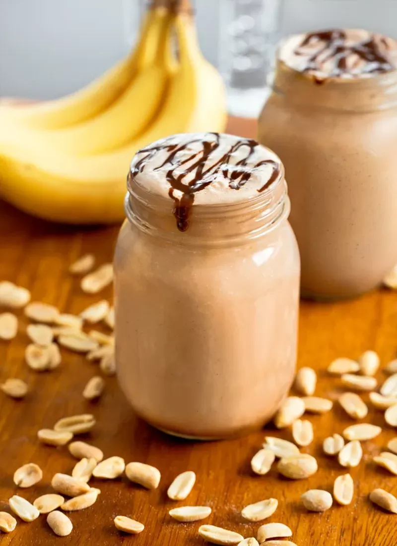 Peanut butter protein smoothie