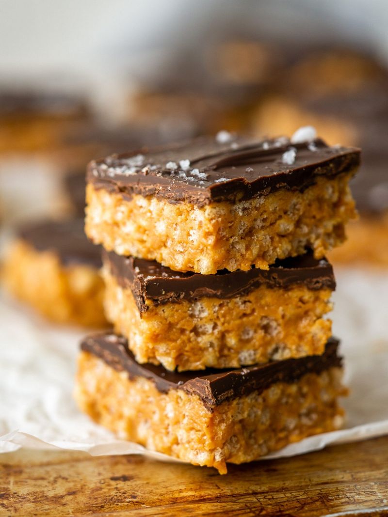 Peanut Butter Crunch Bars
