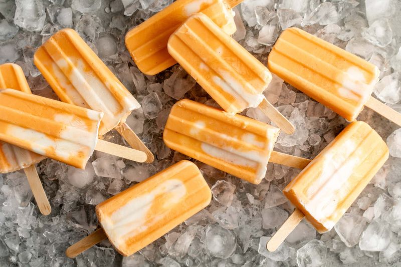Creamsicle Popsicles