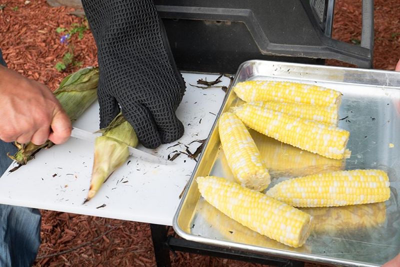 Iowa - Sweet Corn at a Summer Stand