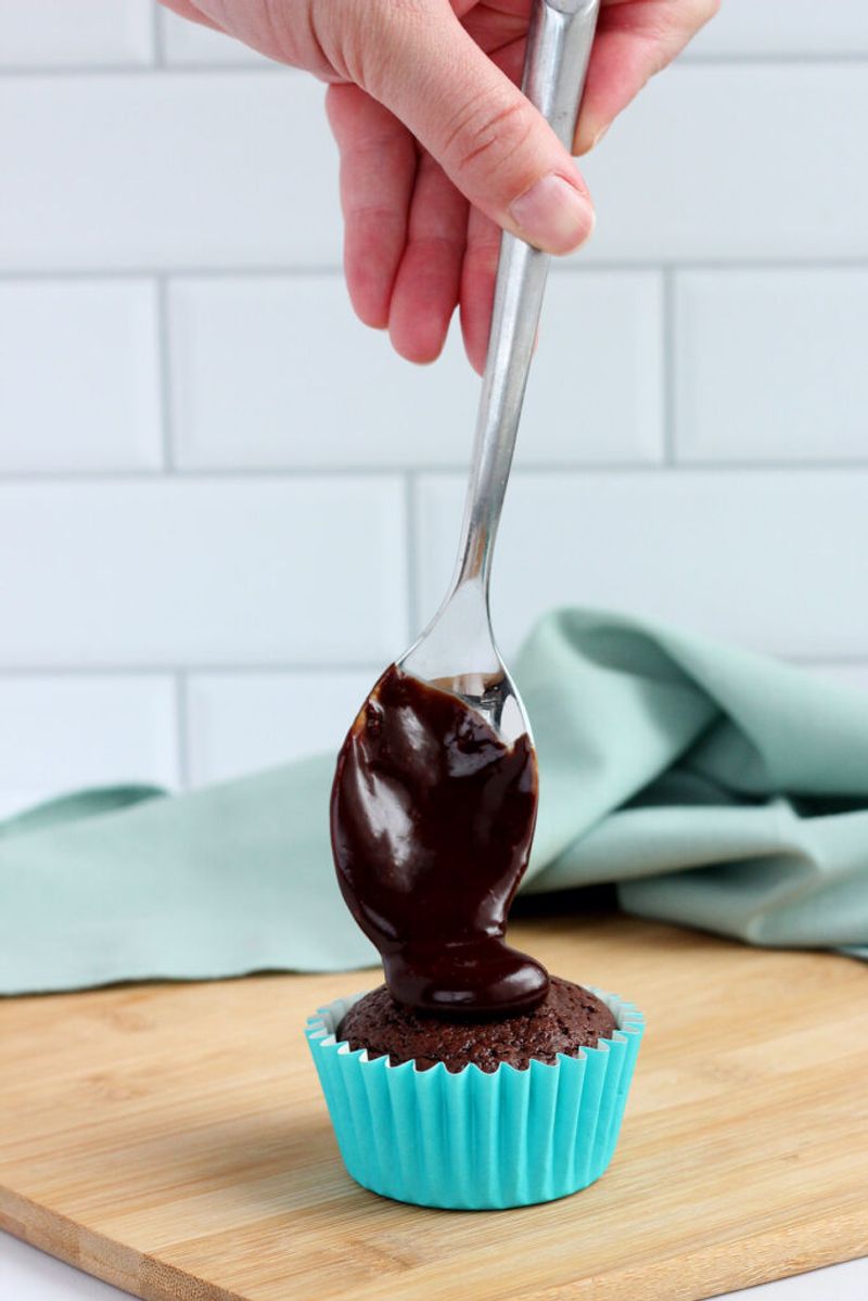 Belgian Chocolate Ganache Cupcakes