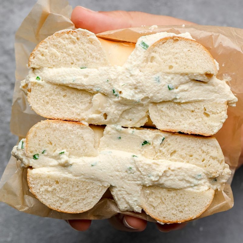 Tofu “Cream Cheese” with Full Deli Toppings