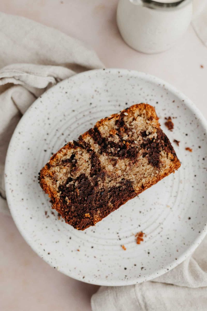 Brown Butter Banana Tahini Cake