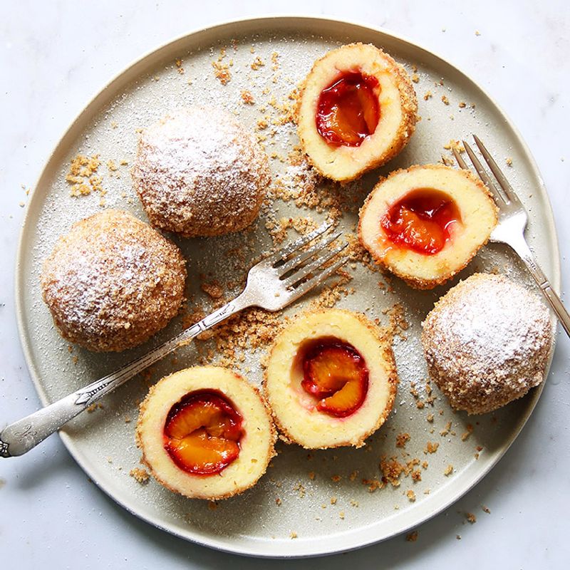 Czech Fruit Dumplings