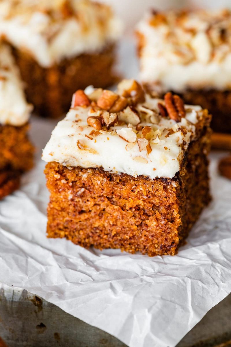 Carrot Spice Snack Cake