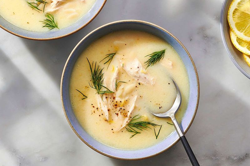 Greek Lemon Chicken Soup