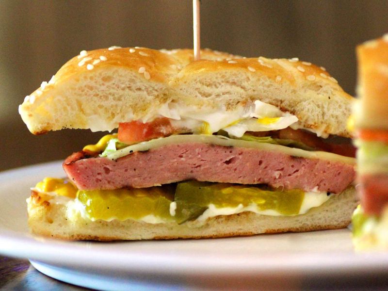 Hot Bologna Sandwich