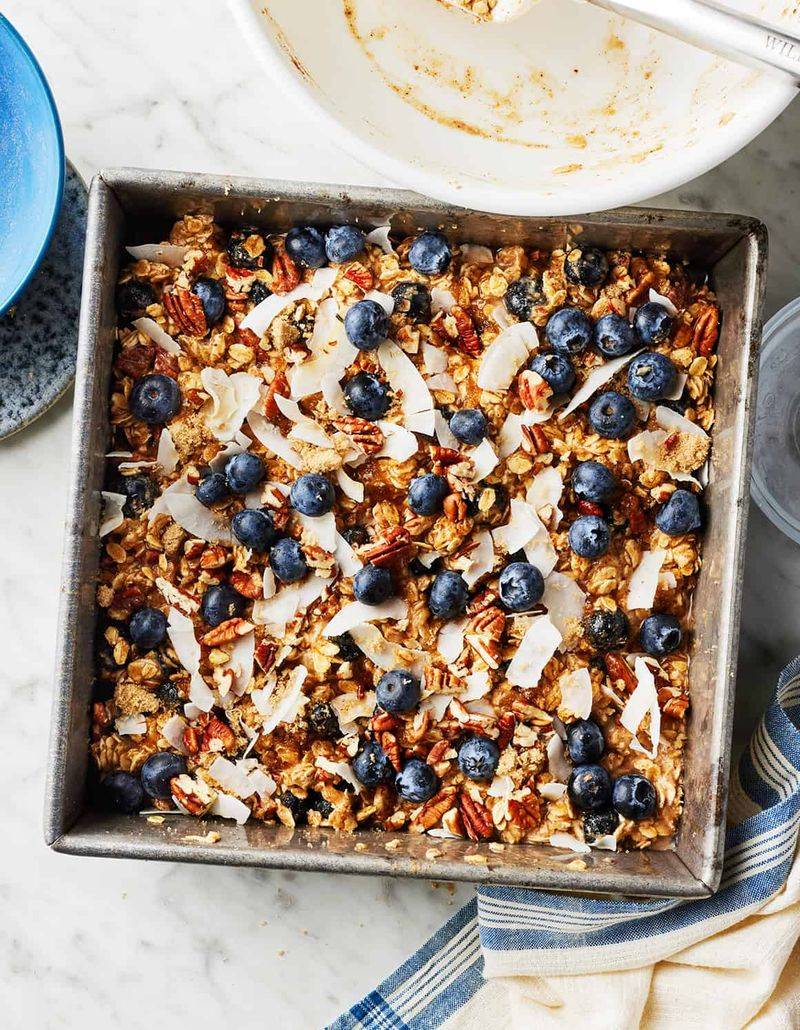 Baked Oatmeal Squares