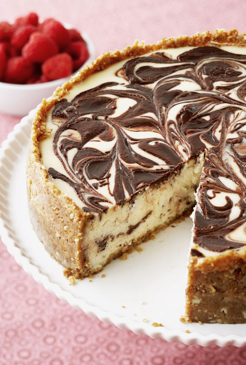 Marble Swirl New York Cheesecake