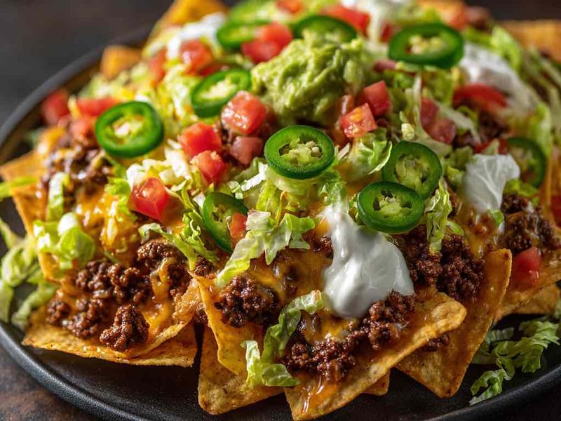 Tex-Mex Loaded Nachos