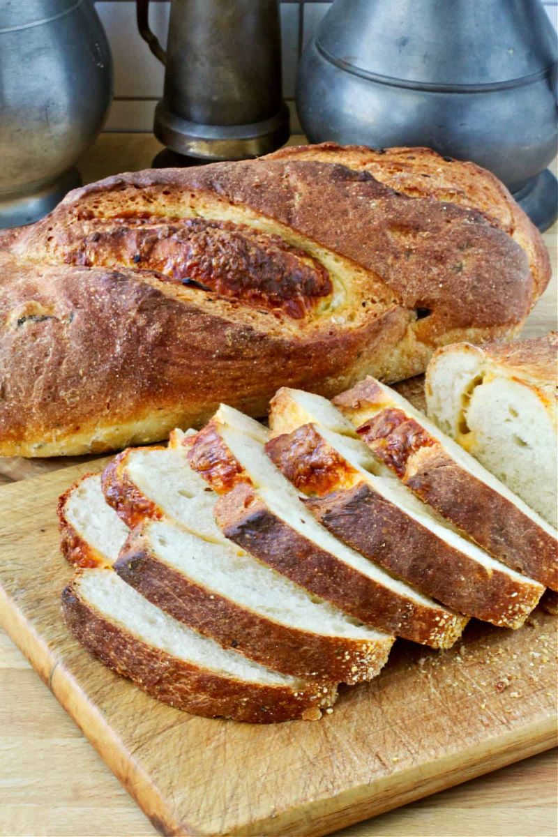 Fresh bread still warm