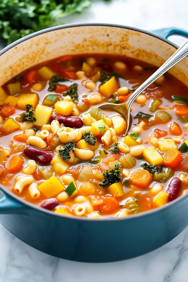 Hearty Minestrone Stew Night