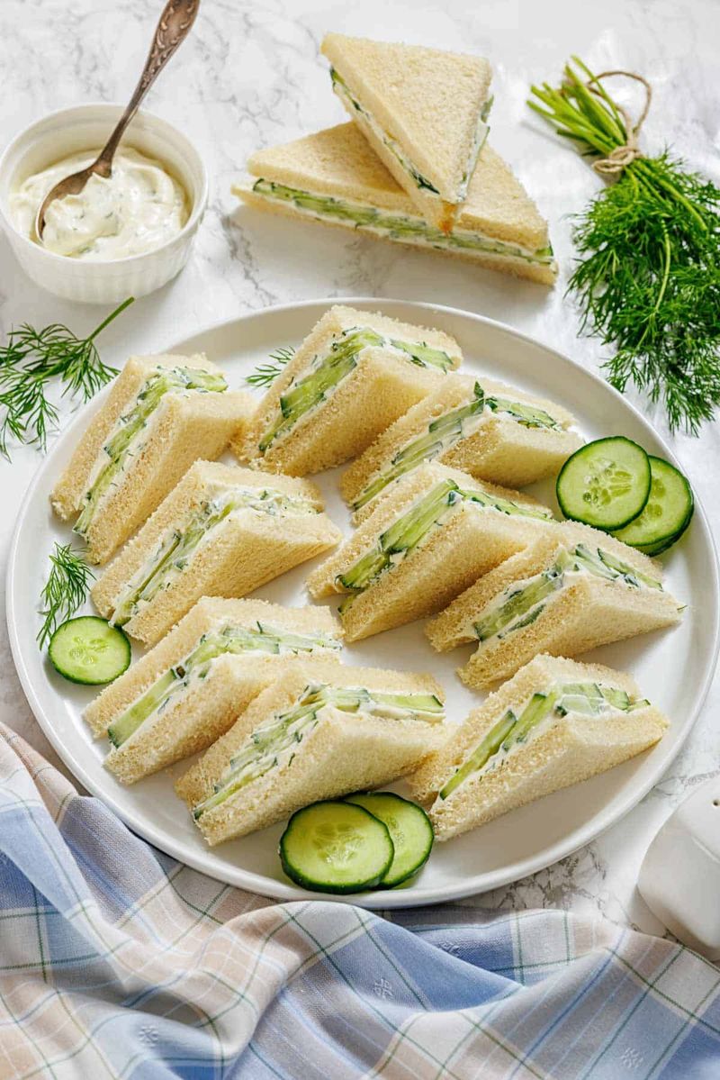 Cucumber Tea Sandwich