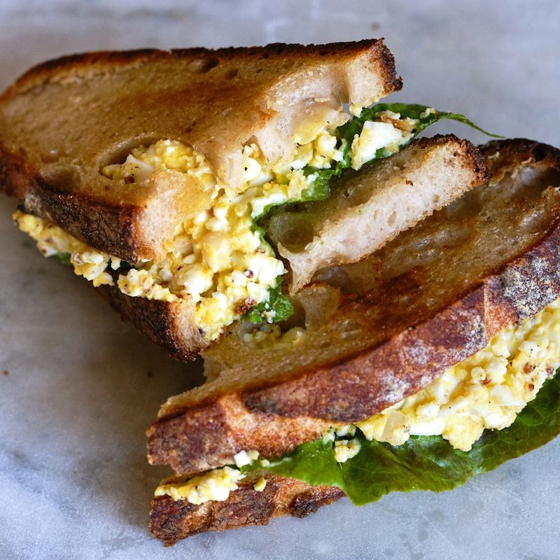 Egg Salad On Rye
