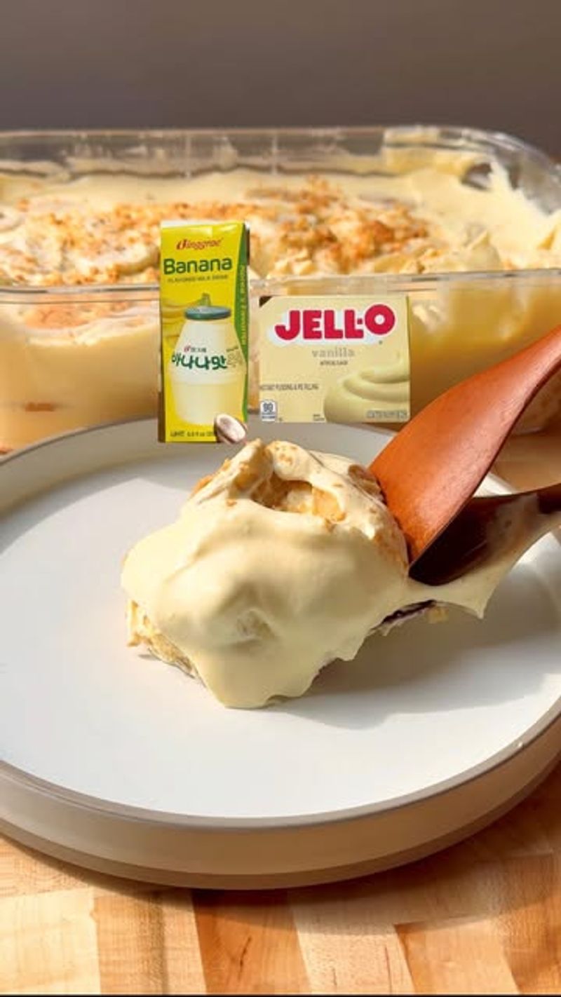 Banana Pudding With Weird Pudding Mixes