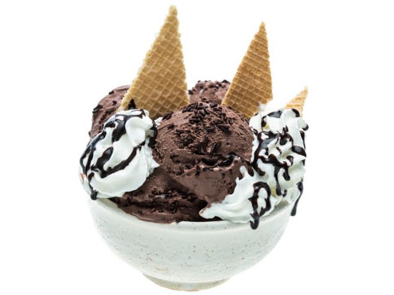 Triple-Chocolate Sundae