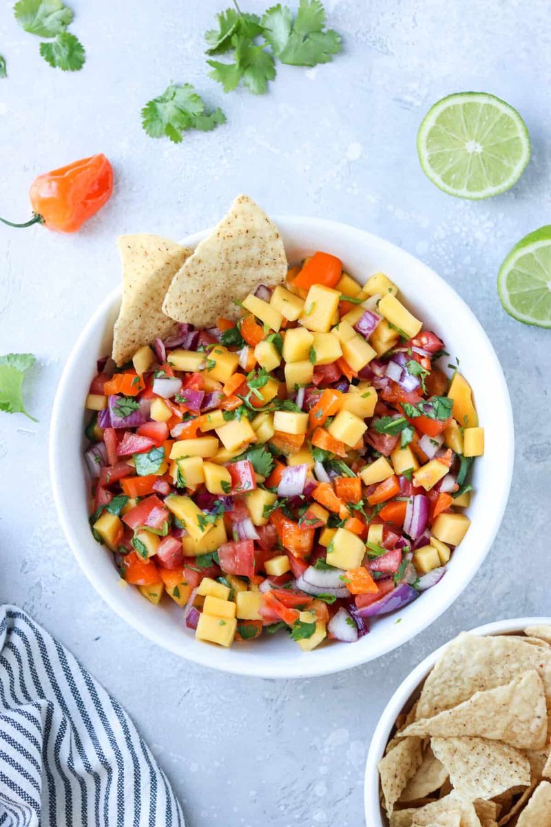 Mango Habanero Salsa