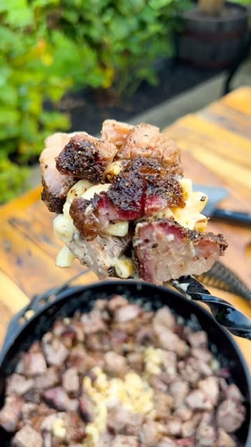Brisket mac and cheese