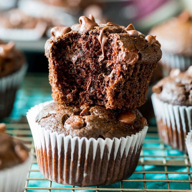 Double Chocolate Muffins