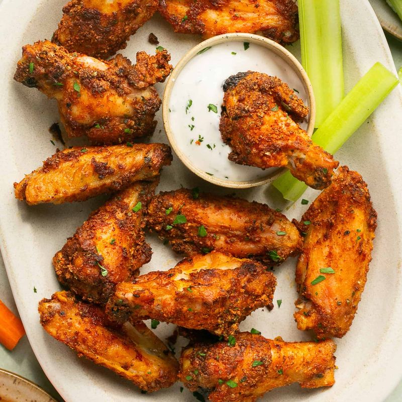 Louisiana Cajun Dry-Rub Wings