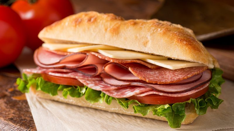 The Italian cold-cut sub
